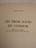 Les trois jours du Condor. James Grady