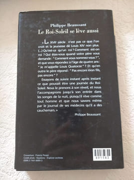 Le Roi-Soleil se lève aussi. Philippe Beaussant