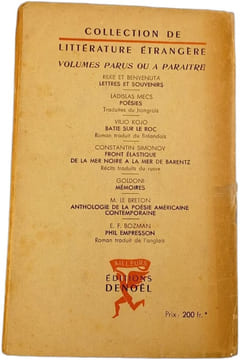 Kaputt. MALAPARTE