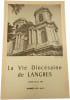 La Vie Dioc&eacute;saine de LANGRES n&deg;9. 