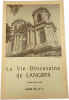 La Vie Dioc&eacute;saine de LANGRES n&deg;14. 