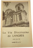 La Vie Dioc&eacute;saine de LANGRES n&deg;15. 
