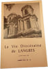 La Vie Dioc&eacute;saine de LANGRES n&deg;16. 