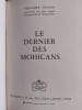 Le Dernier des Mohicans. Fenimore Cooper