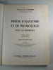 Pr&eacute;cis d'anatomie et de physiologie pour les infirmi&egrave;res. Docteur M. Lacombe