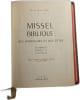 Missel biblique des dimanches et des f&ecirc;tes. 