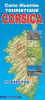 Carte illustr&eacute;e touristique Corse. Balestriere Fran&ccedil;ois