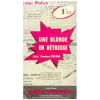 Inter Police - Franco Enna - N&deg; 33 : Une Blonde En D&eacute;tresse. 