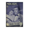 Mon Film N&deg; 209 Du 23/08/1950 - Coeur Secret Colette Colbert Walter Pidgeon June Allyson Lionel Barrymore Michel Auclair -- Portrait Sur 2 Pages ...