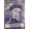 Mon Film N&deg; 221 : Malaya (Avec Valentina Cortese Spencer Tracy 15/11/1950). 