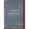 Enterrement De Mr Bouvet. Simenon Georges