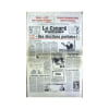 Canard Enchaine (Le) N&deg; 3195 Du 20/01/1982 - Mauroy - Pologne - Les Banquiers Suisse Feintent Les Douaniers - Les Elections Partiales - A. Ribaud - J. ...