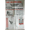 Canard Enchaine (Le) N&deg; 3597 Du 04/10/1989 - Calvet - Son Calvaire Continue - P. Poher - Conflits Sociaux - Fin De La Guerredu Luxemourg. 