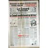 Canard Enchaine (Le) N&deg; 4083 Du 27/01/1999 - Chevenement - Ses Collegues S'Enervent Jospin Aussi - Reportage Truque Sur Tf1 - Au Secours De Chirac - ...