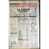 Canard Enchaine (Le) N&deg; 4102 Du 09/06/1999 - Des Residus De Latrines Et De Jus De Cadavre Dans Les Farines Animales - Bayrou - Rpr - Crozemarie. 