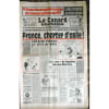 Canard Enchaine (Le) N&deg; 3955 Du 14/08/1996 - 14 Heures De Perquisition Au Siege De La Banque Preferee Du Rpr - Chirac Et Juppe - Le Grand Principe De ...