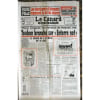 Canard Enchaine (Le) N&deg; 3947 Du 19/06/1996 - Vache Folle - Les Fabricants D'Aliments Imposent La Loi Du Silence - 1200 Bavures Judiciaires Recensees ...