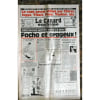 Canard Enchaine (Le) N&deg; 3895 Du 21/06/1995 - Le Piston Aux Hlm De Paris - Juppe - Tiberi - Pons - Toubon - Fax D'Halifax. 