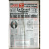 Canard Enchaine (Le) N&deg; 3952 Du 24/07/1996 - Corse - Des Truands Se Disent Informes Par Un Sous-Prefet - Meurtre De Yann Piat - S.N.C.F. - Comme A ...