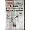 Canard Enchaine (Le) N&deg; 3950 Du 10/07/1996 - Le Floch - Le Debut De La Contre-Attaque - Leotard - Le Pdg De La S.N.C.F. En Prison - Mouille Avec La ...