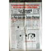 Canard Enchaine (Le) N&deg; 3888 Du 03/05/1995 - La 2eme Defaite De Balladur - Les Centristes Deja A La Soupe - Juppe S'Attribue Matignon - Les Voix De Le ...