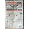 Canard Enchaine (Le) N&deg; 3924 Du 10/01/1996 - Comment L'Arc Tenait Les Chercheurs - La Veneration Mitterrand - Chirac Et Le Labourage De Cranes - ...