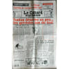 Canard Enchaine (Le) N&deg; 3684 Du 05/06/1991 - Transfusion E Tsida - Le Docteur Garretta Ne Veut Pas Tomber Seul - Mantes-La-Jolie - Le Resultats Des ...