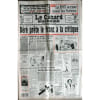 Canard Enchaine (Le) N&deg; 3708 Du 20/11/1991 - Dc10 - La Ds.T. Accuse Aussi Les Syriens - Beregovoy Prete Le Franc A La Critique - Mitterrand Et La ...