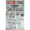 Canard Enchaine (Le) N&deg; 3755 Du 14/10/1992 - Affaires - Nouvelles Charettes A Droite Et A Gauche - Trouvailles Des Banques Pour Taxer Leurs Clients - ...