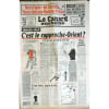 Canard Enchaine (Le) N&deg; 3801 Du 01/09/1993 - Droit D'Asile - Es Tractations Mitterrand - Balladur - Badinter - Pasqua - La Russie Veut Recuperer Les ...