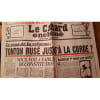 Le Canard Encha&icirc;n&eacute; N)3707. 