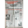 Canard Enchaine (Le) N&deg; 3640 Du 01/08/1990 - Un Neveu De Mitterrand Betonne A Paris Sans Permis - Leotard - Des Magistrats Rodent Autour De Sa ...