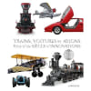 Trains Voitures Et Avions - Plus D'Un Si&egrave;cle D'Innovations. Collectif Larousse Cordey Serge Calogirou Tina Descombes Christian