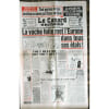 Canard Enchaine (Le) N&deg; 3935 Du 27/03/1996 - L'Elysee Aux Journalistes - Tout Porteur De Visa Israelien Ne Suivra Pas Chirac Au Liban - Les Africains ...