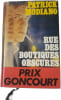 Rue des boutiques obscures. Patrick Modiano