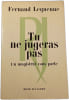 Tu ne jugeras pas. Fernand Lequenne