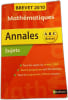 Math&eacute;matiques 3e Annales 2010. 