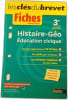 Fiches Histoire G&eacute;ographie &Eacute;ducation civique - 3&egrave;me: Les cl&eacute;s du brevet. Dutel Floriane  Jami Ir&egrave;ne  Vincent Fran&ccedil;ois