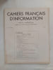 Cahiers fran&ccedil;ais d'information n&ordm;20 - 29 juin 1945. 