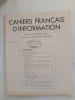 Cahiers fran&ccedil;ais d'information n&ordm;19 - 22 juin 1945. 