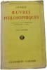 Œuvres philosophiques. Diderot