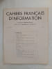 Cahiers fran&ccedil;ais d'information n&ordm;19 - 22/06/1945. 