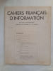 Cahiers fran&ccedil;ais d'information n&ordm;12 - 04/05/1945. 