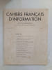 Cahiers fran&ccedil;ais d'information n&ordm;5 16/03/1945. 