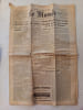 Le Monde — n&ordm;4928 —23 novembre 1960. 