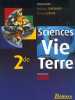 Sciences de la vie et de la terre 2nde. Manuel 2000. Tavernier