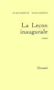 La Lecon Inaugurale