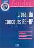 L'Oral du concours AS-AP. Sibler  Victor