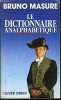 Le Dictionnaire analphabétique. Masure Bruno