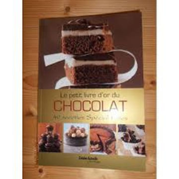 LE PETIT LIVRE D'OR DU CHOCOLAT 40 RECETTES SPECIAL FETES. undefined